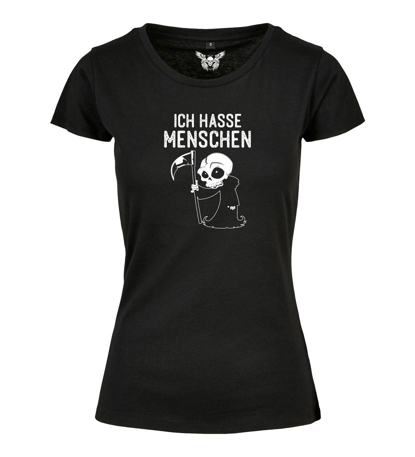Damen T-Shirt: Ich hasse Menschen