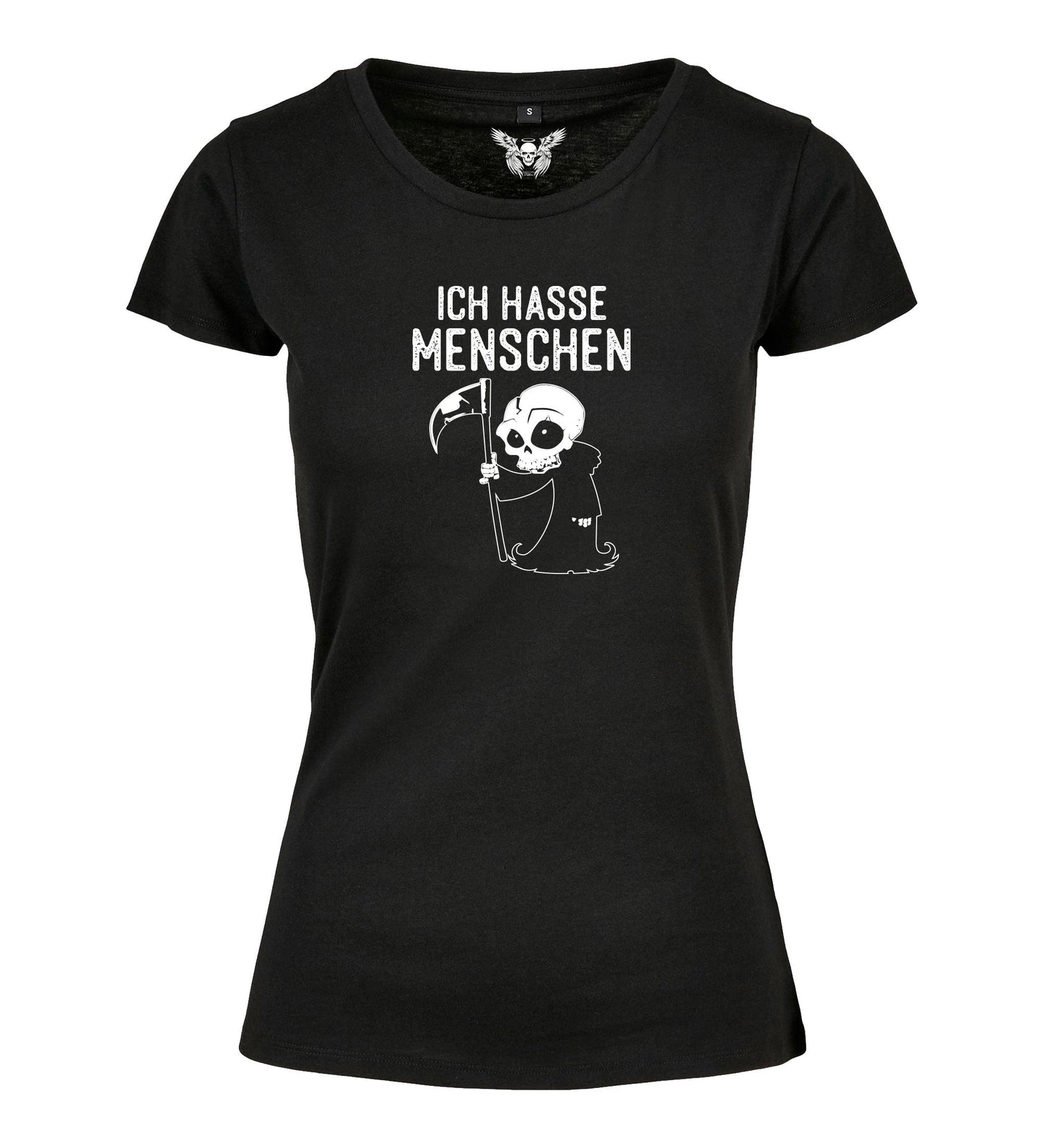 Girlie Shirt: Ich hasse Menschen