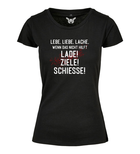 Girlie Shirt: Lade, Ziele, Schiesse