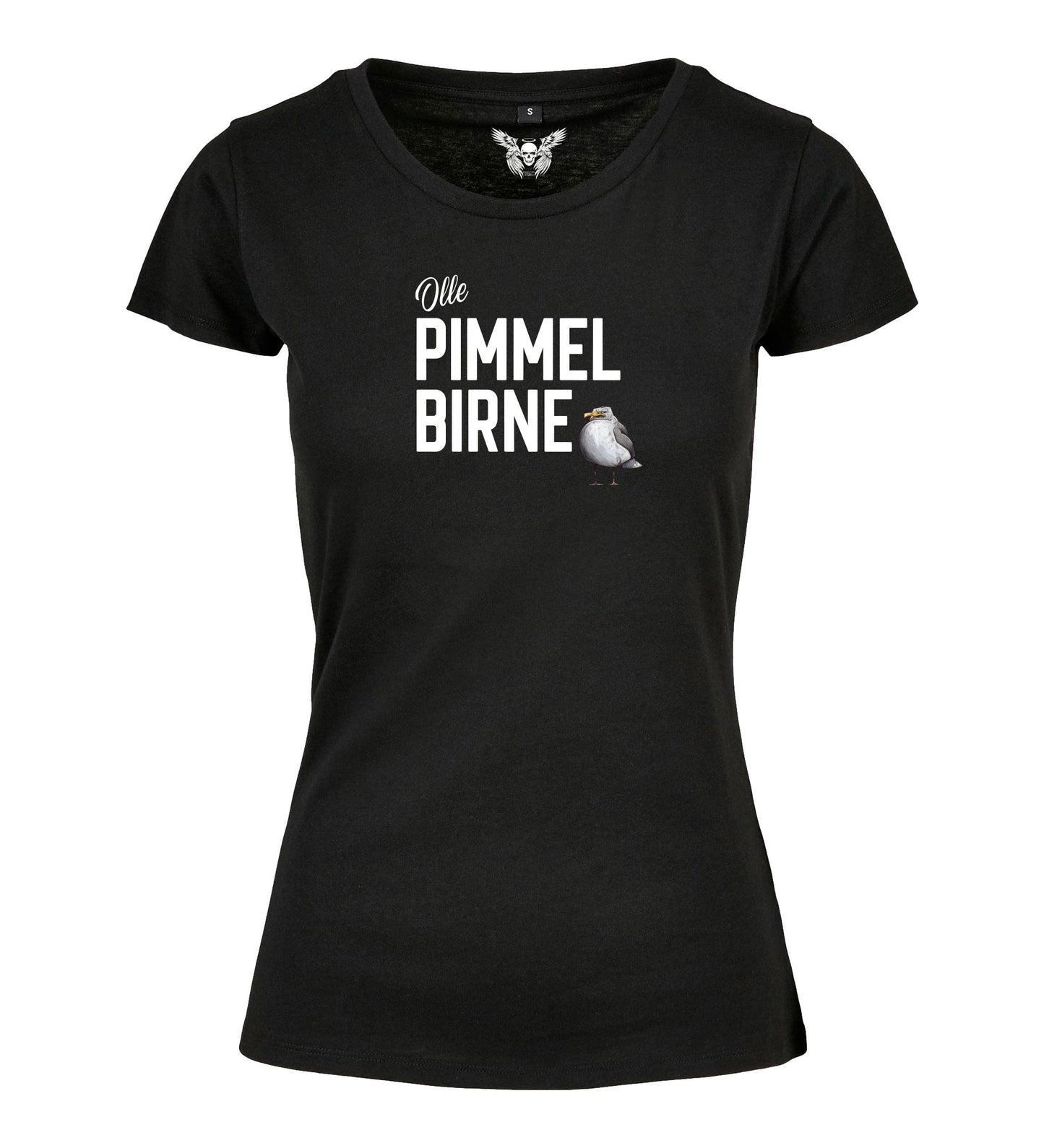Damen T-Shirt: Olle Pimmelbirne