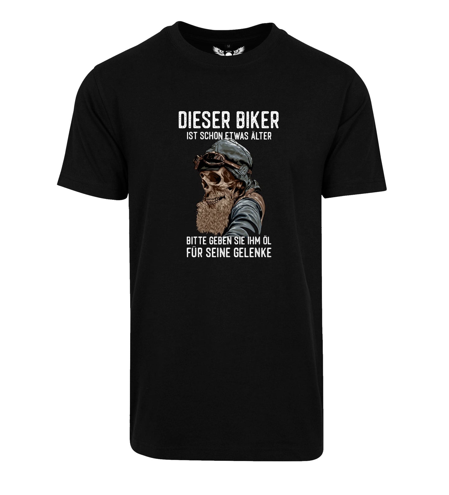 T-Shirt: Dieser Biker ist schon etwas älter ...