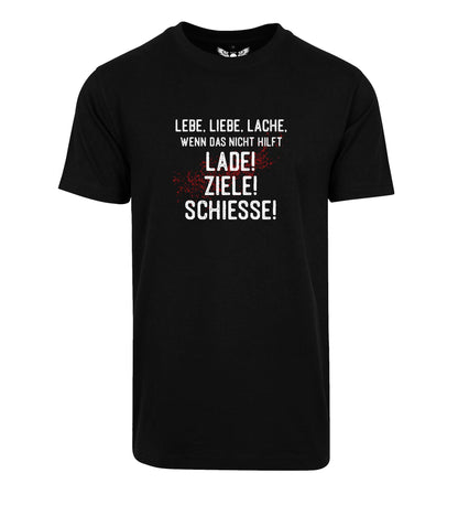 T-Shirt: Lade, Ziele, Schiesse