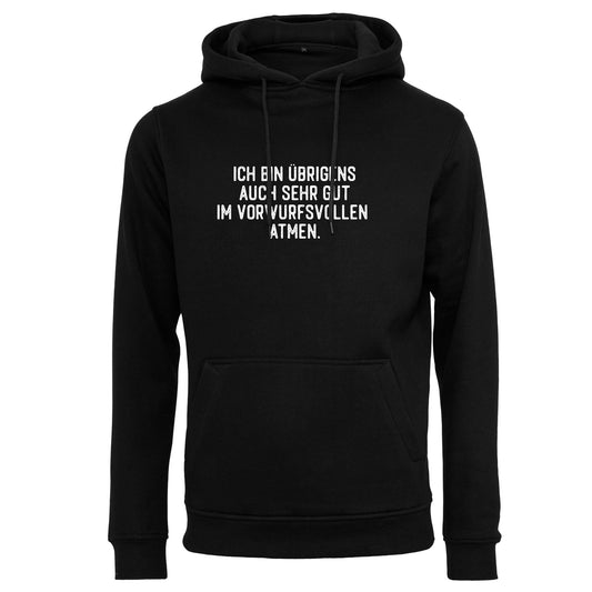 Hoodie: Ich bin übrigens auch sehr gut im ...