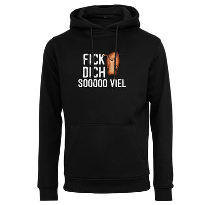Hoodie: Fick Dich sooo viel