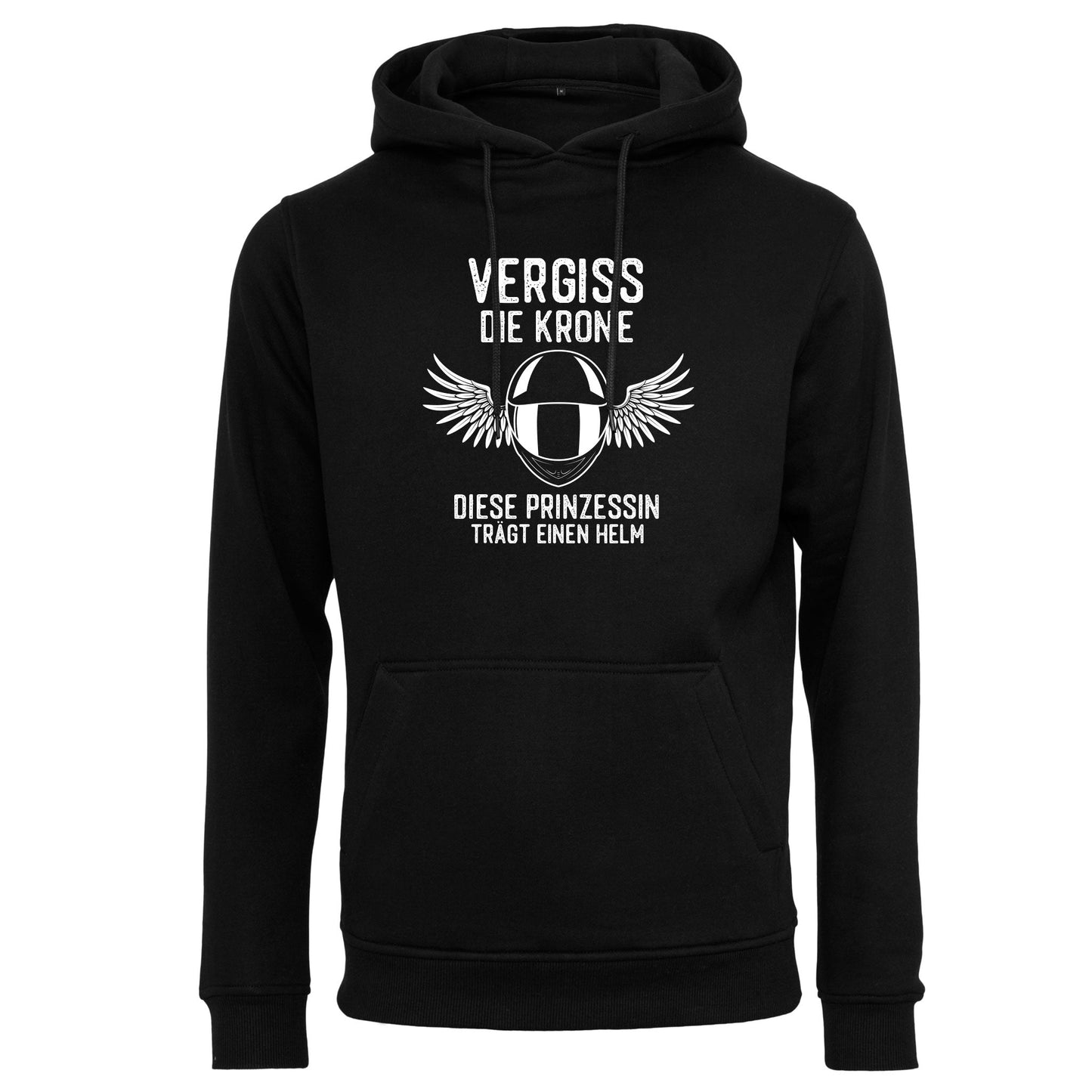 Hoodie: Vergiss die Krone ...